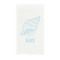 Sea-blue Seashells Guest Paper Towels - Full Color - Standard (Personalized)