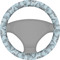 Sea-blue Seashells Steering Wheel Cover