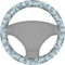 Sea-blue Seashells Steering Wheel Cover