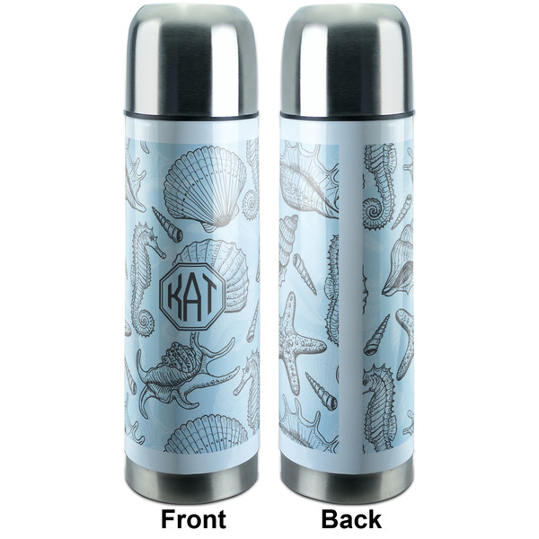 Sea-blue Seashells Thermos - Apvl