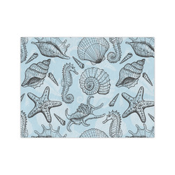 Sea-blue Seashells Tissue Paper Sheets - Medium - Heavyweight
