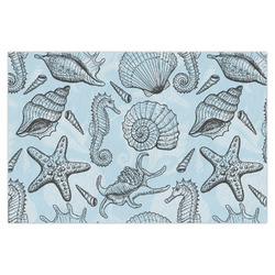 Sea-blue Seashells X-Large Tissue Papers Sheets - Heavyweight