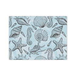 Sea-blue Seashells Tissue Paper Sheets - Medium - Lightweight