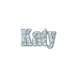 Sea-blue Seashells Name/Text Decal - Medium (Personalized)