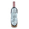 Sea-blue Seashells Wine Bottle Apron - IN CONTEXT