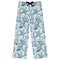 Sea-blue Seashells Womens Pajama Pants - XS