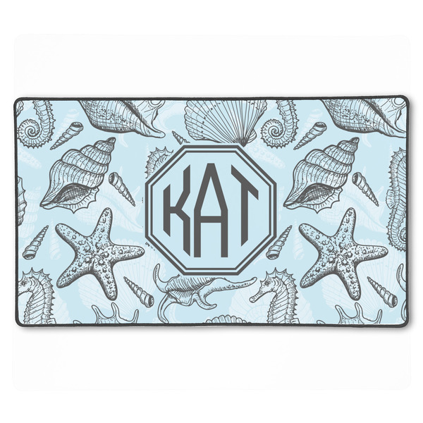 Sea-blue Seashells XXL Gaming Mouse Pads - 24" x 14" - APPROVAL