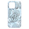 Sea-blue Seashells iPhone 13 Pro Max Case - Back