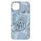 Sea-blue Seashells iPhone 14 Pro Max Case - Back
