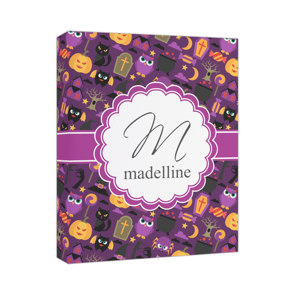 Custom Halloween Canvas Print - 11x14 (Personalized)