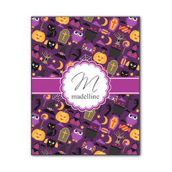 Halloween Wood Print - 11x14 (Personalized)