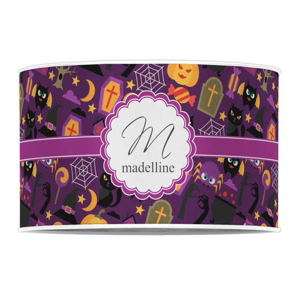Halloween 12" Drum Lampshade - FRONT (Poly Film)