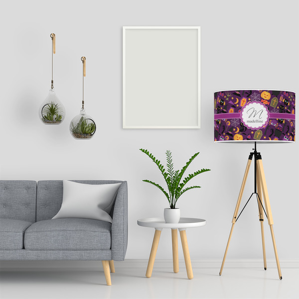Halloween 12" Drum Lampshade - LIFESTYLE