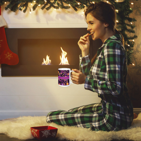 Halloween 15oz Coffee Mug - Lifestyle