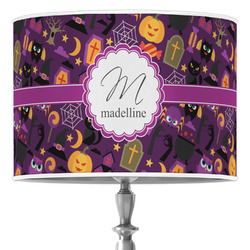 Halloween 16" Drum Lamp Shade - Poly-film (Personalized)
