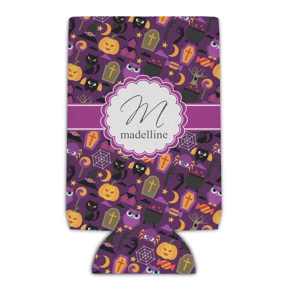 Custom Halloween Can Cooler (16 oz) (Personalized)