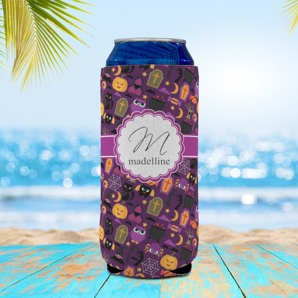 Halloween 16oz Can Sleeve - LIFESTYLE