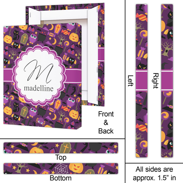 Halloween 16x20 - Canvas Print - Approval