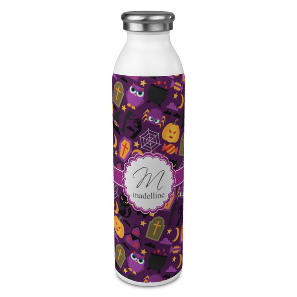 Custom Halloween 20oz Stainless Steel Water Bottle - Full Print (Personalized)
