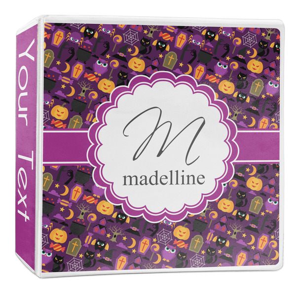 Custom Halloween 3-Ring Binder - 2 inch (Personalized)