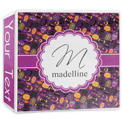Halloween 3-Ring Binder - 3 inch (Personalized)