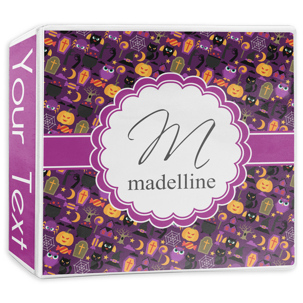 Custom Halloween 3-Ring Binder - 3 inch (Personalized)