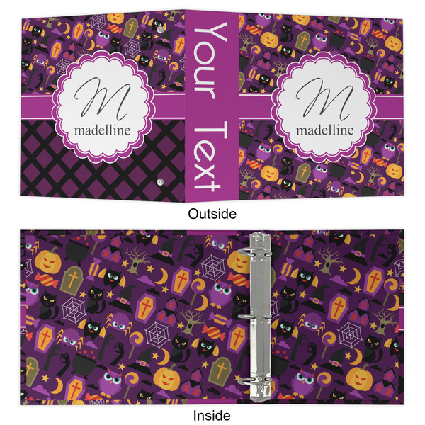 Halloween 3 Ring Binders - Full Wrap - 2" - APPROVAL