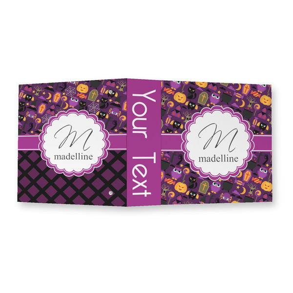 Halloween 3 Ring Binders - Full Wrap - 2" - OPEN OUTSIDE