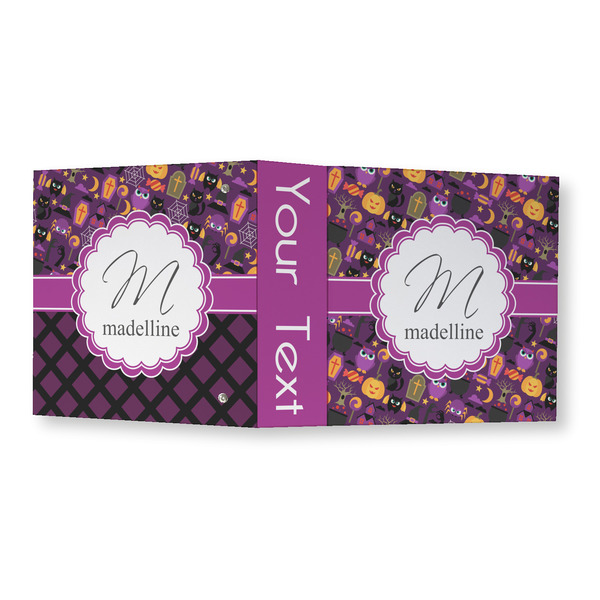 Halloween 3 Ring Binders - Full Wrap - 3" - OPEN OUTSIDE