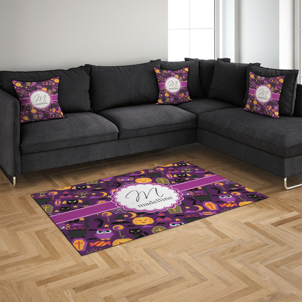 Halloween 4'x6' Indoor Area Rugs - IN CONTEXT