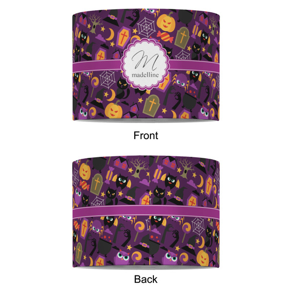 Halloween 8" Drum Lampshade - APPROVAL (Fabric)