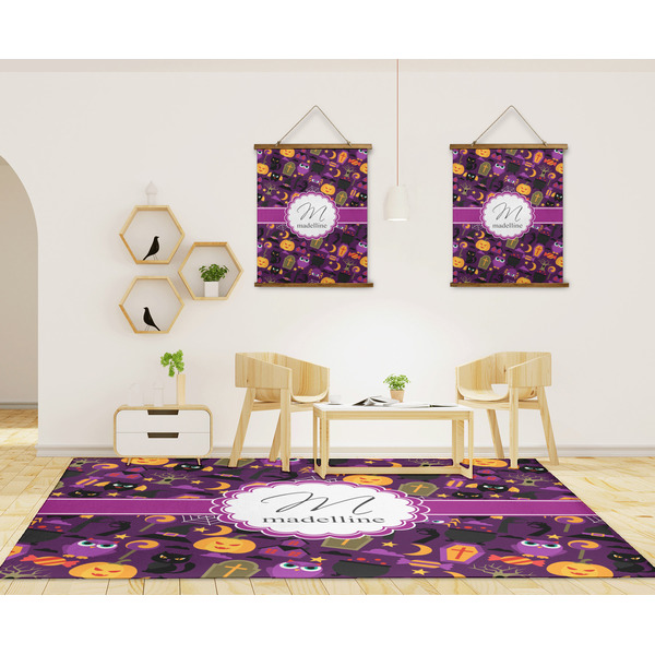 Halloween 8'x10' Indoor Area Rugs - IN CONTEXT