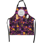 Halloween Apron With Pockets w/ Name and Initial