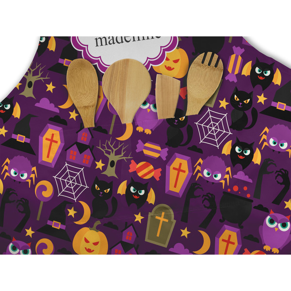 Halloween Apron - Pocket Detail with Props