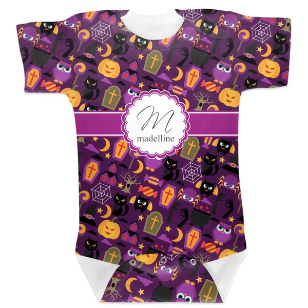 Custom Halloween Baby Bodysuit 0-3 (Personalized)
