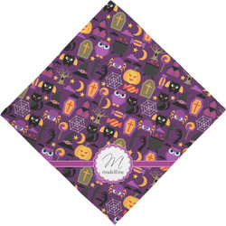 Halloween Dog Bandana Scarf w/ Name and Initial