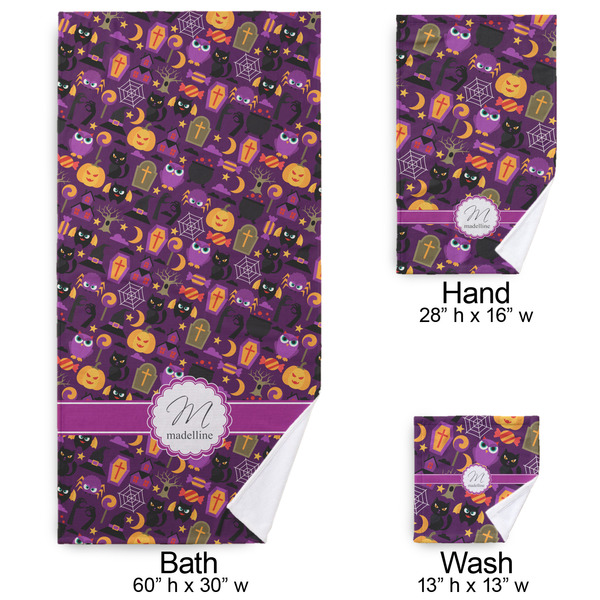 Halloween Bath Towel Sets - 3-piece - Approval