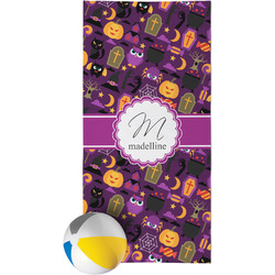 Halloween Beach Towel (Personalized)