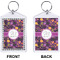 Halloween Bling Keychain (Front + Back)