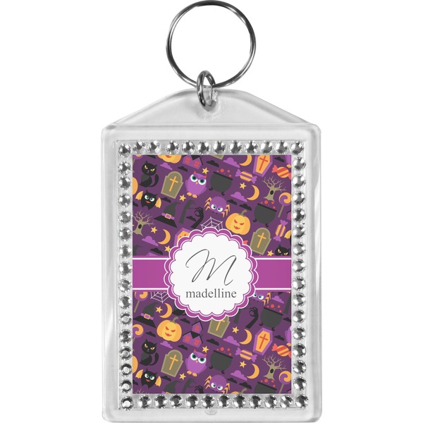 Custom Halloween Bling Keychain (Personalized)