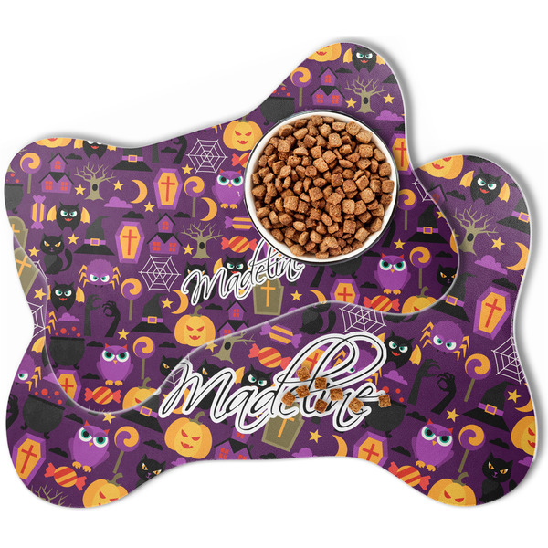 Halloween Bone Shaped Dog Mats - MAIN