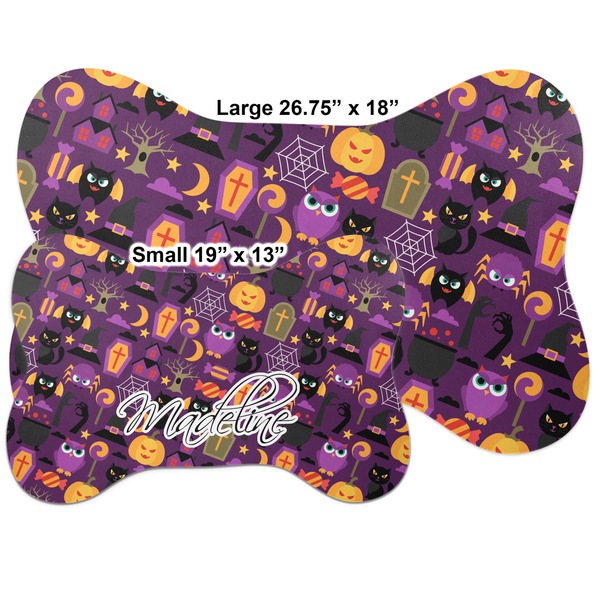 Halloween Bone Shaped Mat Comparison