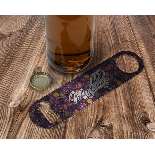 Halloween Bottle Opener - In Use