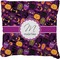 Halloween Faux-Linen Throw Pillow 20" (Personalized)