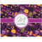 Halloween Woven Fabric Placemat - Twill w/ Name and Initial