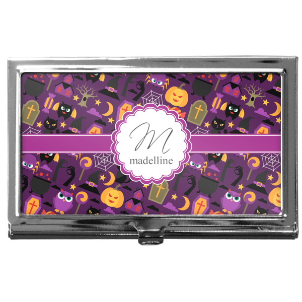 Custom Halloween Business Card Case