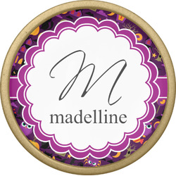 Halloween Cabinet Knob - Gold (Personalized)