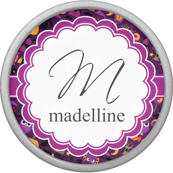 Halloween Cabinet Knob - Nickel - Front