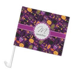 Halloween Car Flag - Large (Personalized)