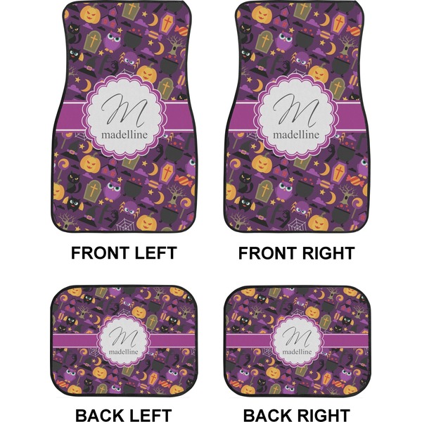 Halloween Car Floor Mats Set (2F + 2B)